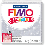 FIMO Pte  modeler,  cuire, 42 g, argent paillette