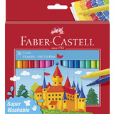 FABER-CASTELL feutre CASTLE, tui carton de 36