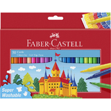 FABER-CASTELL feutre CASTLE, tui carton de 50 pices