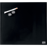 nobo tableau magntique en verre, (L)450 x (H)450 mm, noir