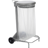 CEP support mobile pour sac poubelle ROSSIGNOL, 110 litres