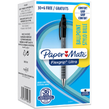 Paper:Mate stylo  bille FlexGrip Ultra, value pack, noir