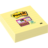 Post-it bloc-note Super sticky Notes, 101 x 101 mm, jaune