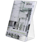 DURABLE Porte-brochures, A5, en polystyrne, transparent