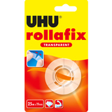 UHU ruban adhsif rollafix 19 mm x 25 m, transparent