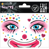 HERMA face Art sticker visage "Clown Annie"