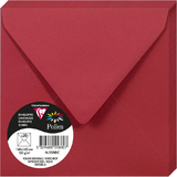 Pollen by Clairefontaine enveloppes 140 mm, rouge groseille