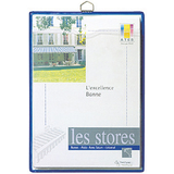 tarifold porte brochures avec anse, A4, bleu