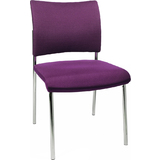 Topstar chaise visiteur "Visit 10 rembourr", violet