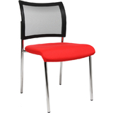 Topstar chaise de bureau "filet visit 10", rouge