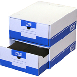 FAST tiroir d'archivage Tirofast, couleur: blanc / bleu
