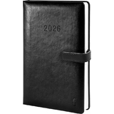 CHRONOPLAN buchkalender Business edtition 2026, A5, schwarz