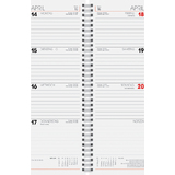 Glocken tischkalender "Vormerkkalender", 2026, rot