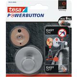 tesa powerbutton Crochet adhsif Classic, rond