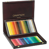 CARAN D'ACHE crayons de couleur PRISMALO, coffret bois de 80