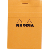 RHODIA bloc agraf No. 11, format A7, quadrill 5x5, orange