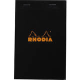 RHODIA bloc agraf No. 14, 110 x 170, quadrill 5x5, noir