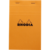 RHODIA bloc agraf No.14, 110 x 170 mm, quadrill 5x5 orange