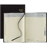 brepols agenda journalier "EURO", 148 x 210 mm, 2025, noir