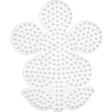 Hama plaque pour perles "fleur", blanc