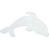 Hama plaque pour perles "dauphin", blanc