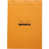 RHODIA bloc agraf No. 18, format A4, quadrill 5x5, orange