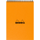 RHODIA bloc spiral No. 18, format A4, quadrill 5x5, orange