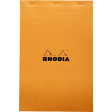 RHODIA bloc agraf No. 19, format A4+, quadrill 5x5, orange