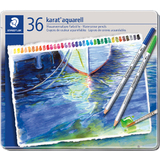 STAEDTLER crayon aquarellable karat aquarelle, tui de 36