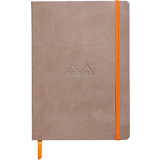 RHODIA carnet souple RHODIARAMA, A5, quadrill, taupe