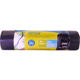 Secolan sac poubelle, extra grand, noir, 200 litres