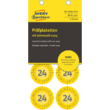 AVERY zweckform Pastille calendrier, 2024, vinyle, jaune