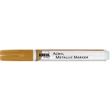 KREUL marqueur "Acryl Metallic" mdium, pointe ogive, or