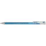 Pentel hybrid Stylo roller "Dual Pen", gris bleut/bleu