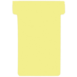 FRANKEN fiches T, taille 2 / 48 x 84 mm, jaune