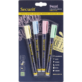 Securit feutre-craie ORIGINAL SMALL, set de 4, pastel