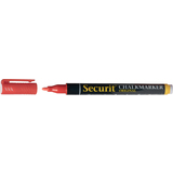 Securit feutre-craie ORIGINAL SMALL, rouge