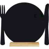 Securit ardoise de table SILHOUETTE "Assiette"