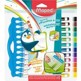 Maped marqueur pour tableau blanc Marker'Peps Innovation,kit