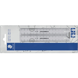 STAEDTLER kit de rgles plates, 150 mm, en plastique