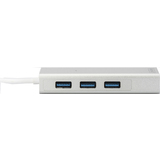 DIGITUS hub USB 3.0 & adaptateur LAN Gigabit, 3 ports