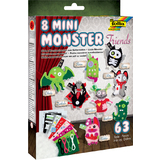 folia petits monstres  confectionner "Mini monster Friends"