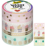 folia rubans autocollants dco washi-tape HOTFOIL OR