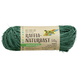 folia raphia naturel, 50 g, vert meraude