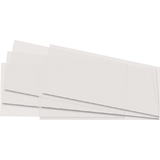 folia Dcoupes de papier transparent, 155 x 370 mm, blanc