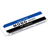 Tombow gomme en plastique "MONO smart", extra mince, blanc