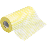 HYGOCLEAN torchon & chiffon de nettoyage, sur rouleau, jaune