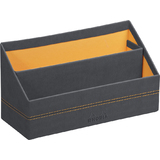 RHODIA Porte-courrier, en simili cuir, titane