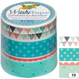 folia rubans autocollants dco washi-tape PASTEL