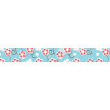 folia rubans autocollants dco Washi-Tape, vrille de fleurs